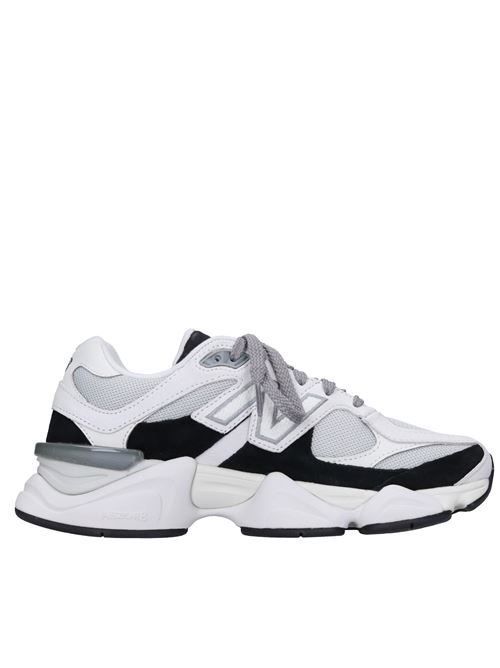 Sneakers in pelle e tessuto NEW BALANCE | U9060JBBBIANCO-NERO-GRIGIO